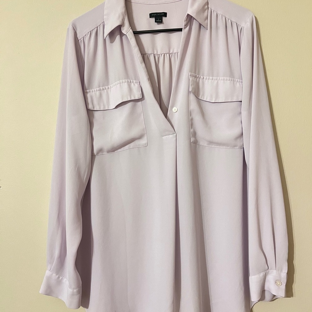 Ann Taylor Camp Shirt